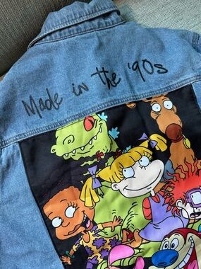 Nickelodeon Light Blue Denim Shirt Jacket